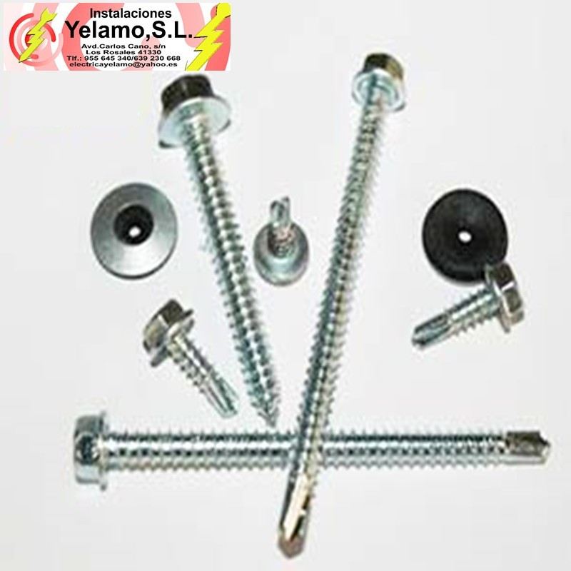 TORNILLO CUBIERTA 4.8 X 19 MM 100 UNIDADES