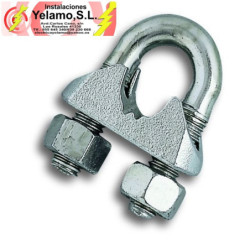 SUJETACABLE 3/8 10 MM 10 UNIDADES