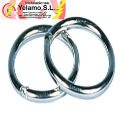 ANILLA  ACERO SOLDADA 32 MM 10 UNIDADES