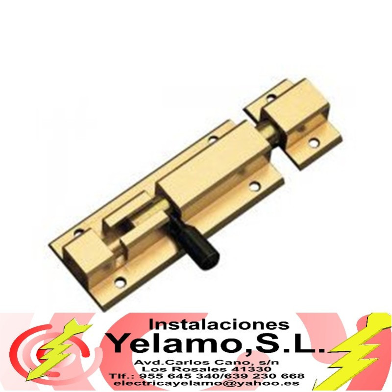 PASADOR ALUMINIO DORADO 50 MM