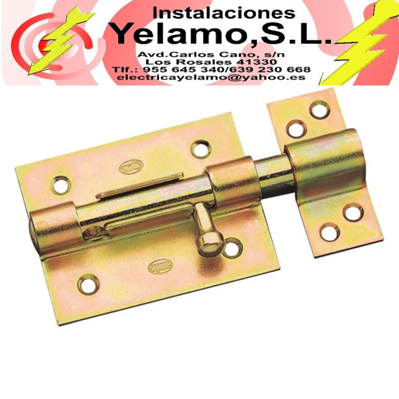 CERROJO SEGURIDAD BRICOMATADO 70 MM