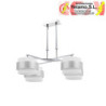 LAMPARA 4X BREMEN CUERO/MARRON-ORO 4XE14 REGX60D