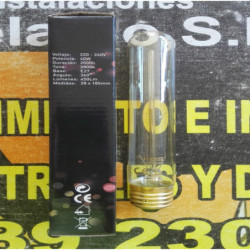 BOMBILLA TUBULAR 40W E-27 FILAMENTO CARBONO 2800K