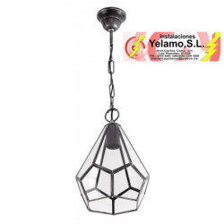 COLGANTE OSUNA COBRE 1XE27 27X20X20