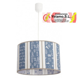 COLGANTE RETAL CELESTE 1XE27 REGX30D