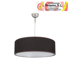 COLGANTE PLANETARIO CILIND. MARRON (REGX35) 1XE27