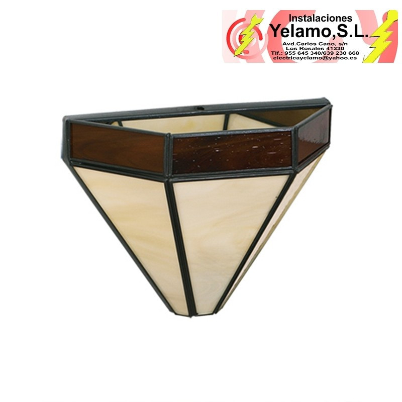 APLIQUE ADARVE 1LXE27 BEIS (22X28X11)