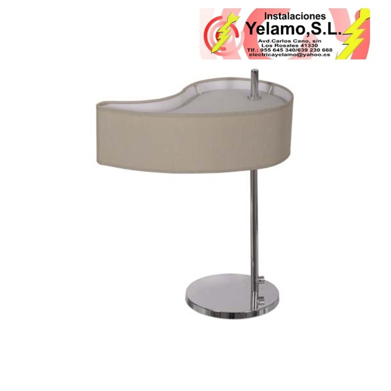 SOBREMESA YING-YANG NEGRO 1XE14 (36X36)