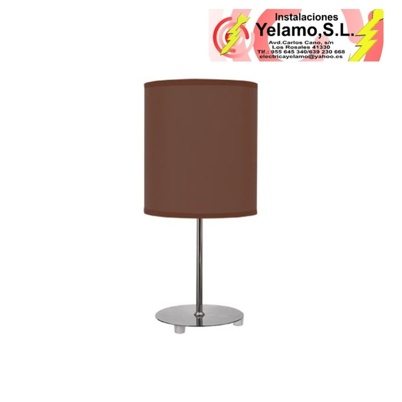 SOBREMESA NICOLE CHOCOLATE 1XE27 (36X16)