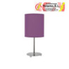 SOBREMESA NICOLE VIOLETA 1XE27 (36X16)