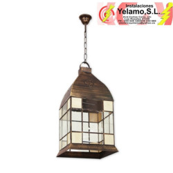 FAROL GRANDE MUDEJAR 3XE27 BEIS (67X32X32)