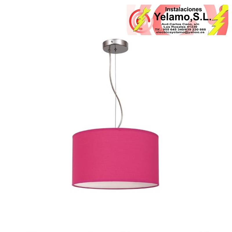COLGANTE NICOLE FUCSIA 1XE27 (REGX30D)