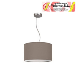 COLGANTE NICOLE MARRON TOPO 1XE27 (REGX30D)