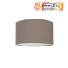 PLAFON NICOLE MARRON TOPO 4XE27 (16X50D)