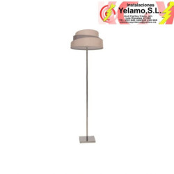 PIE SALON COLONIA CROMO/GRIS-TOPO 1XE27 153X40X40cm