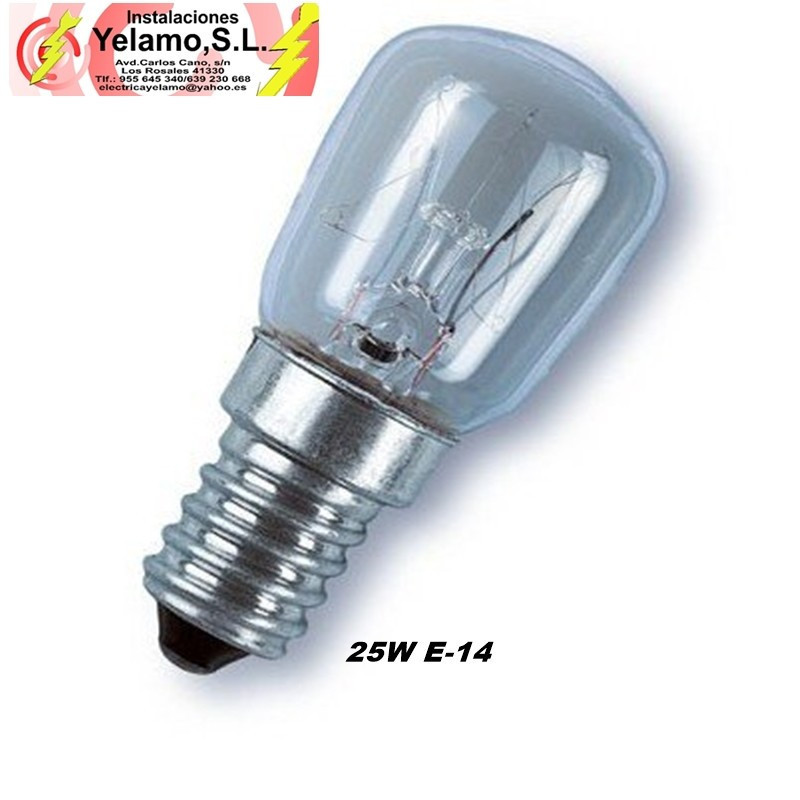 BOMBILLA FILAMENTO PEBETERO E-14 25W