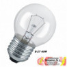 BOMBILLA FILAMENTO ESFERICA E-27 40W CLARA