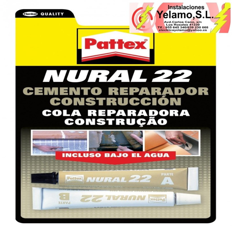 NURAL 22 CEMENTO REPARADOR CONSTRUCCIÓN