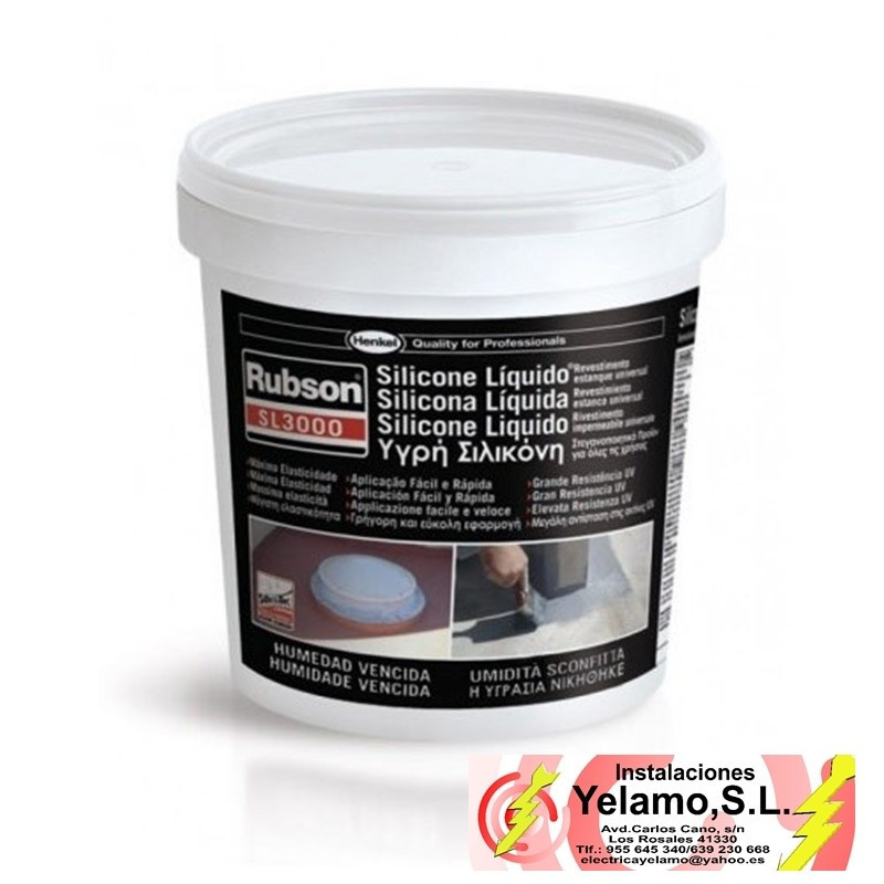 Silicona líquida 5 Kg blanca