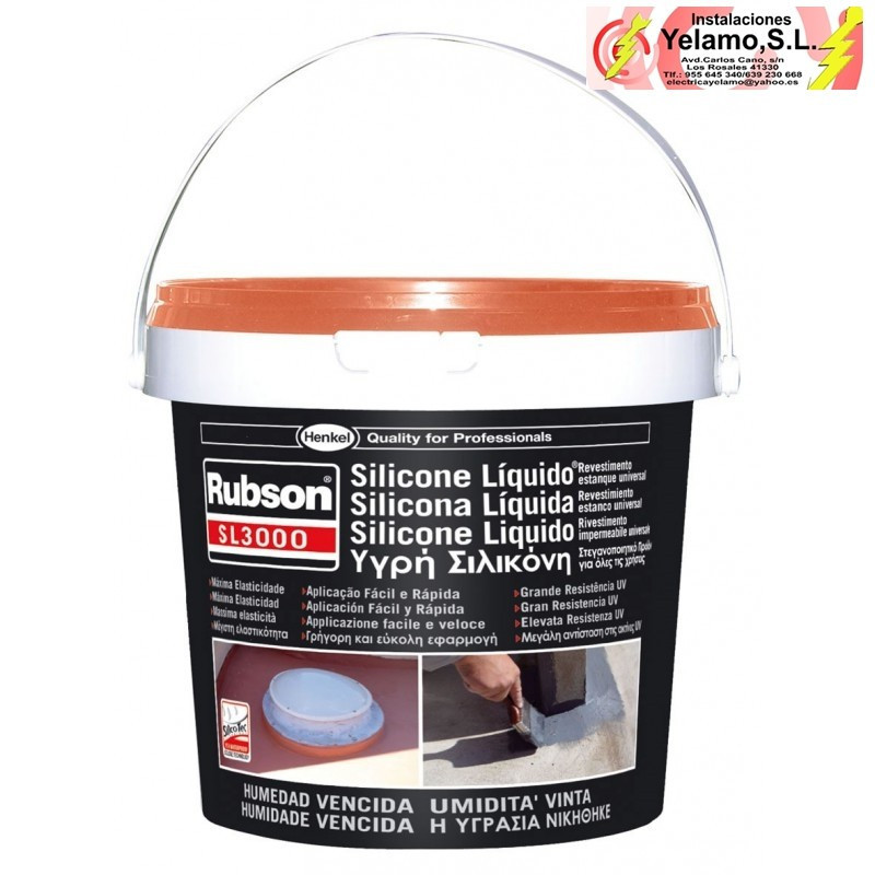 Silicona líquida 1 Kg teja