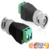 CONECTOR BNC MACHO CON TERMINAL BLOCK ( 2 UNIDADES)