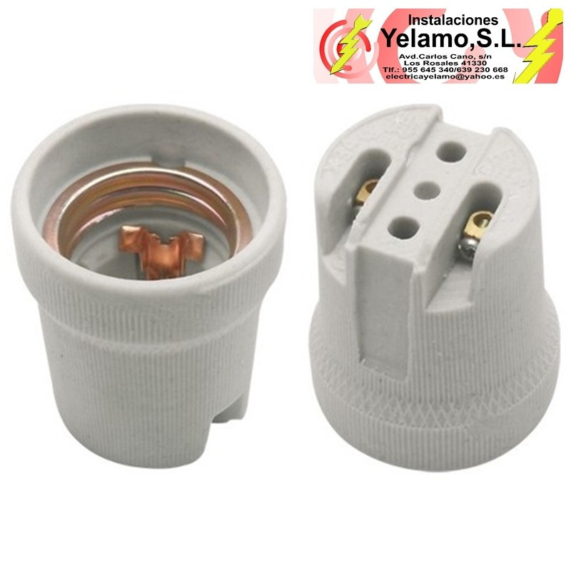 PORTALAMPARAS CERAMICO E-27