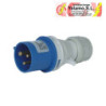 CLAVIJA CETAC 2P+T 32A AZUL