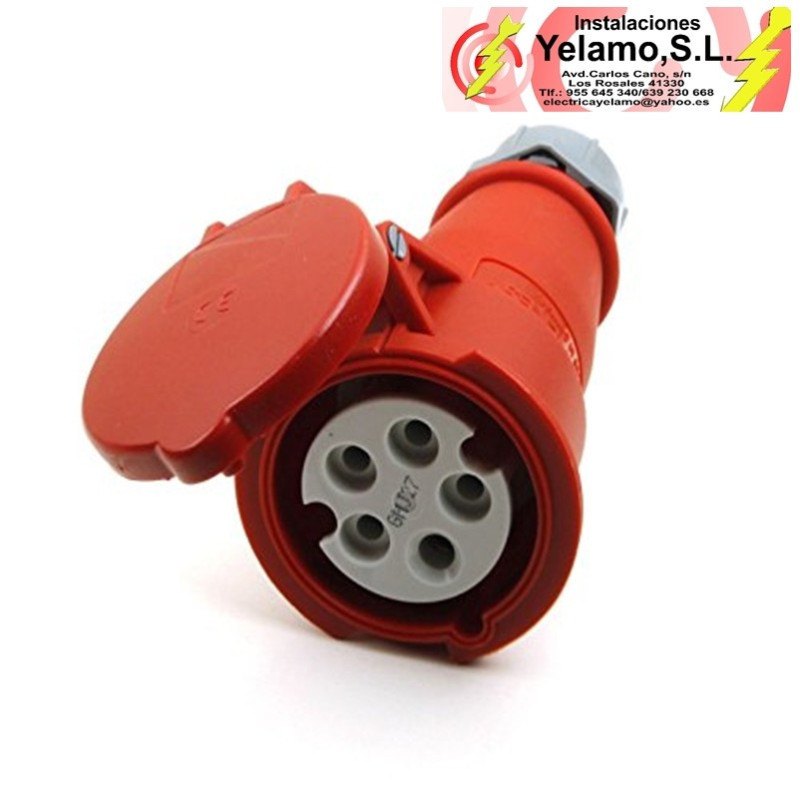 BASE PROLONGADOR CETAC 3P+N+T 16A