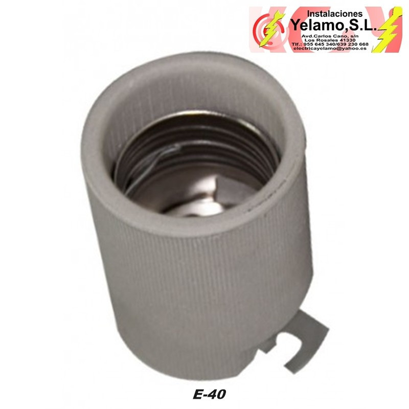 PORTALAMPARA GOLIAT CERAMICO  E-40