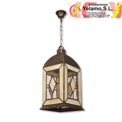 FAROL MEDIANO CALIFA 1LXE27 BEIS (53X24X24)
