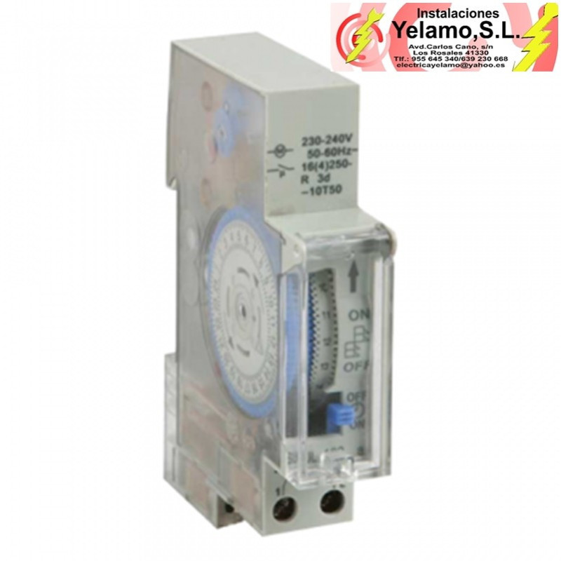 INTERRUPTOR HORARIO KEYBEL KE-1035 RESERVA 72 HORAS