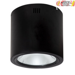 FOCO SUPERF. 60W 4000K TUBULAR 4800LM NEGRO 21,7X22,3D