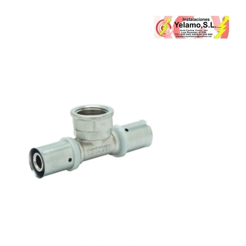 TE ROSCADA RETICULADO 25 X 3/4 X 25