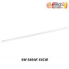 TUBO FLUORESCENTE LED 9W 6400K 60CM