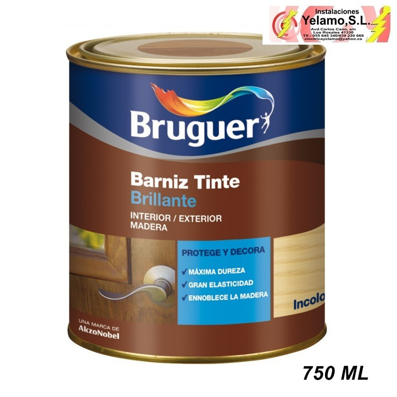 BARNIZ BRUGUER BRILLANTE INCOLORO 750ML