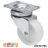 RUEDA PLACA 484/50 PBL BLANCA 2 UNIDADES