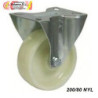 RUEDA PLACA FIJA 200/80 NYL BLANCA