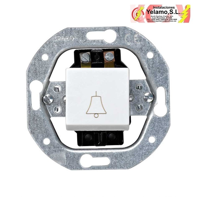 PULSADOR CON GRABADO CAMPANA S-32