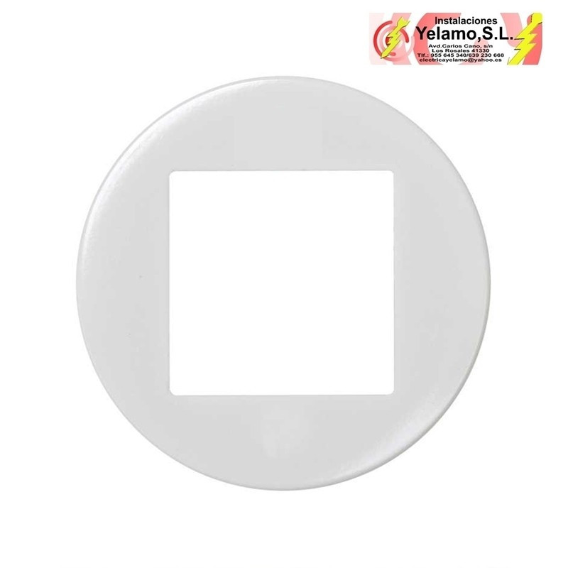 PLAQUITA CIRCULAR BLANCA S-32