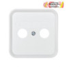 PLACA CON TAPA TV S-31 BLANCA