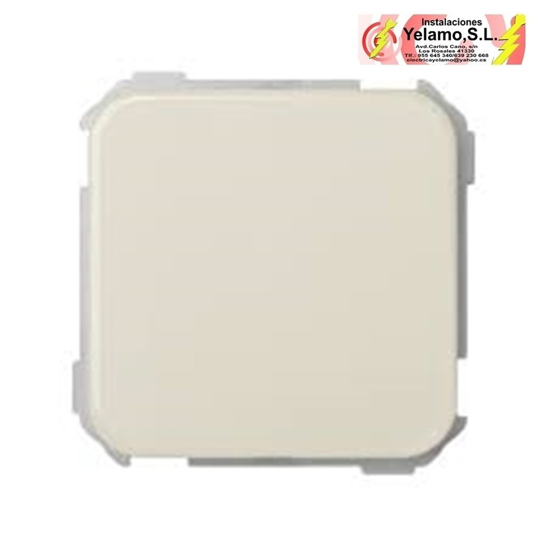 TAPA CIEGA S-31 MARFIL