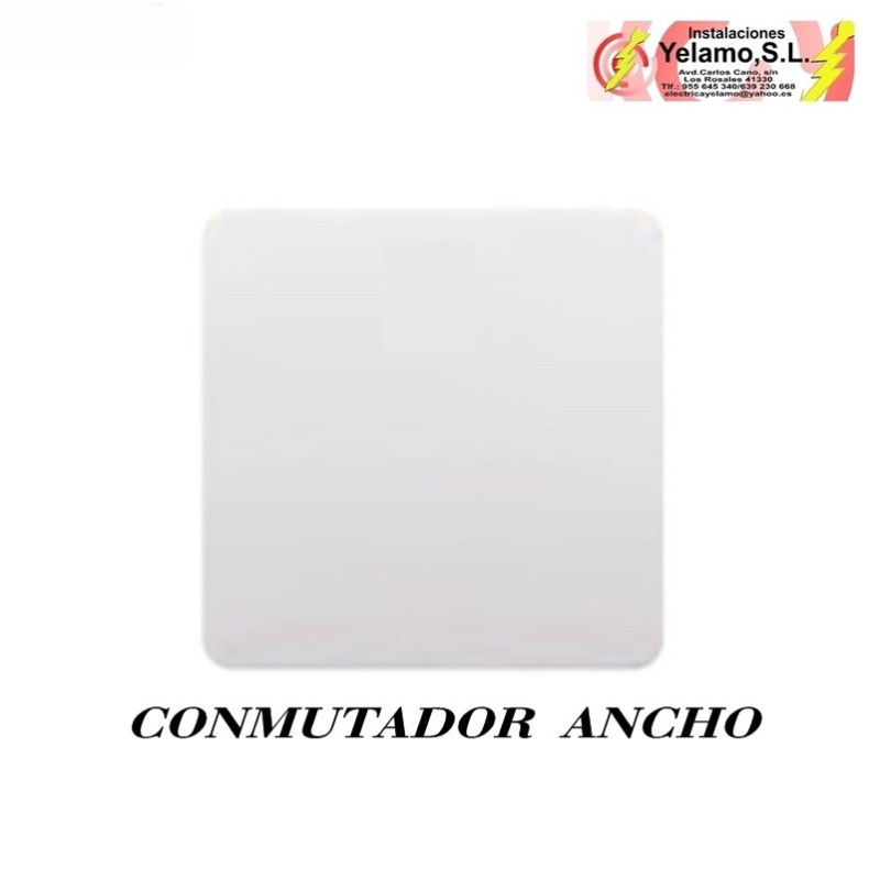 CONMUTADOR ANCHO BJC TEIDE BLANCO