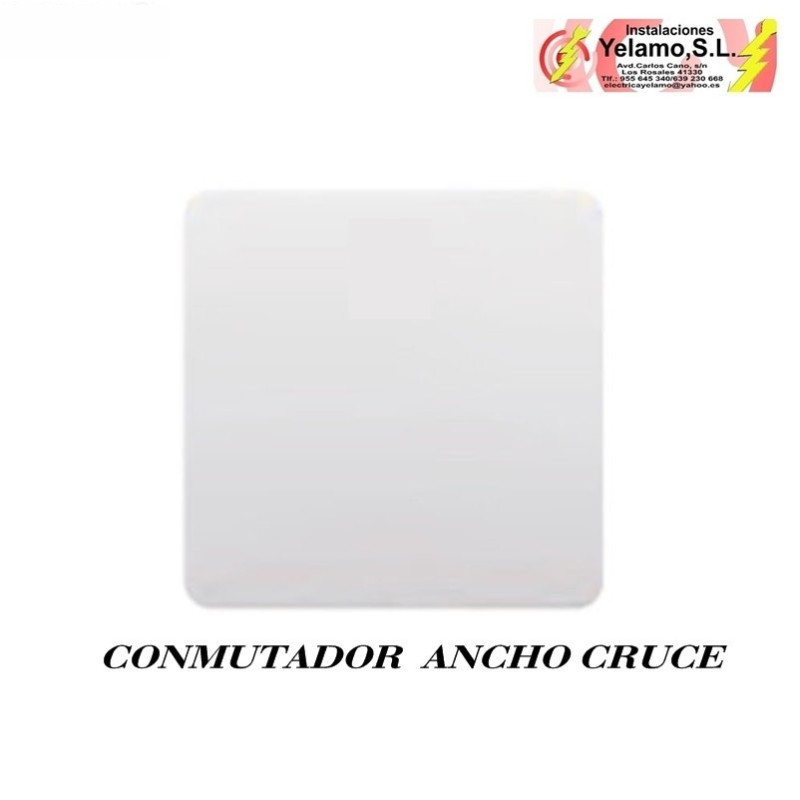 CONMUTADOR CRUCE ANCHO TEIDE BLANCO