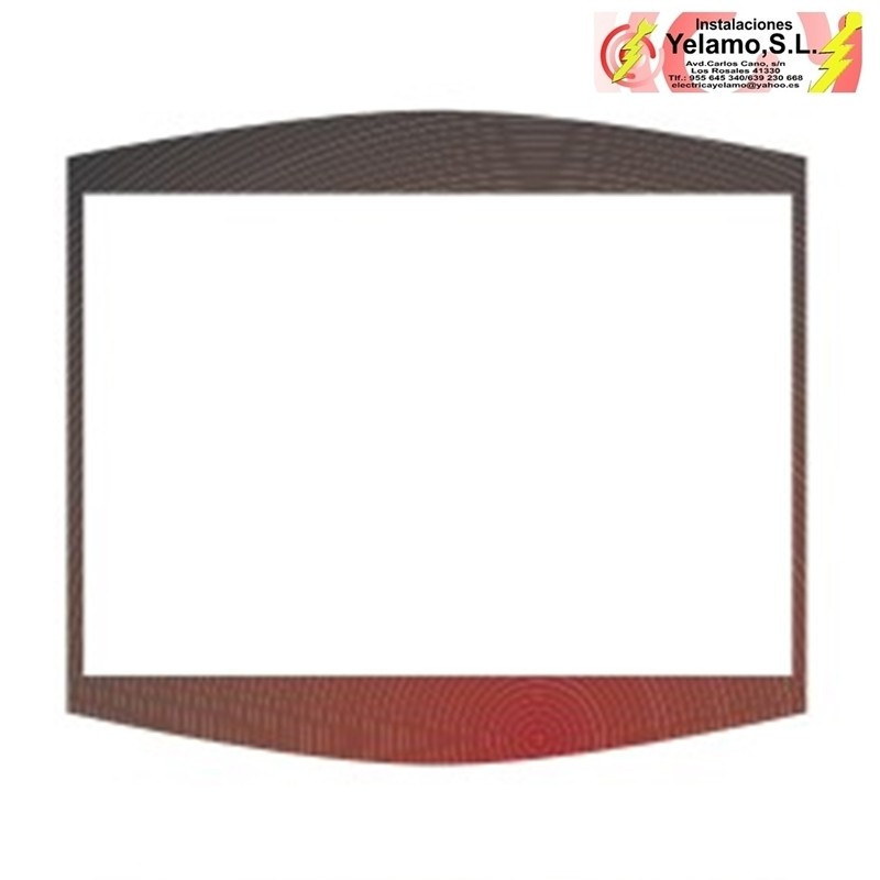 PIEZA INTERMEDIA BJC CORAL ROJO MURANO