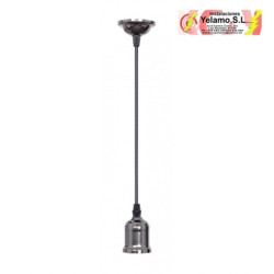 ARMAZON COLGANTE SENSATION NIQUEL MATE 1XE27 REGX5