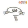 PLAFON ESPIRAL 3 X GU10 NIQUEL SATIN