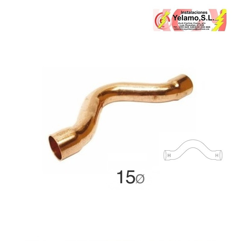 PUENTE DE COBRE 15 MM