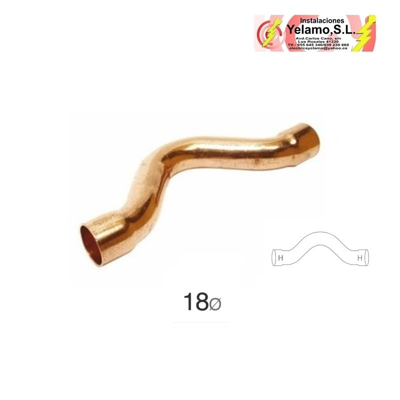 PUENTE DE COBRE DE 18MM
