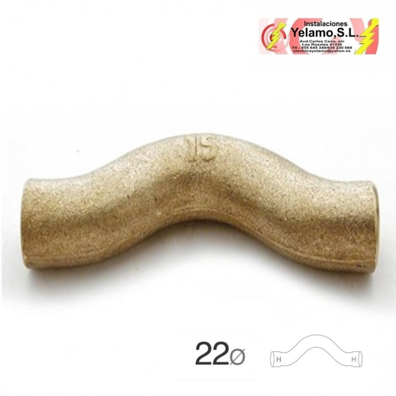 PUENTE DE COBRE DE 22MM
