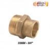 ENLACE MACHO 22 - 3/4" 2 UNIDADES